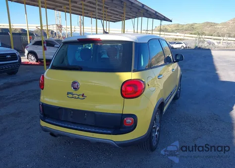 2014 Fiat 500L Trekking z USA, uszkodzony, nr VIN ZFBCFADH3EZ003577